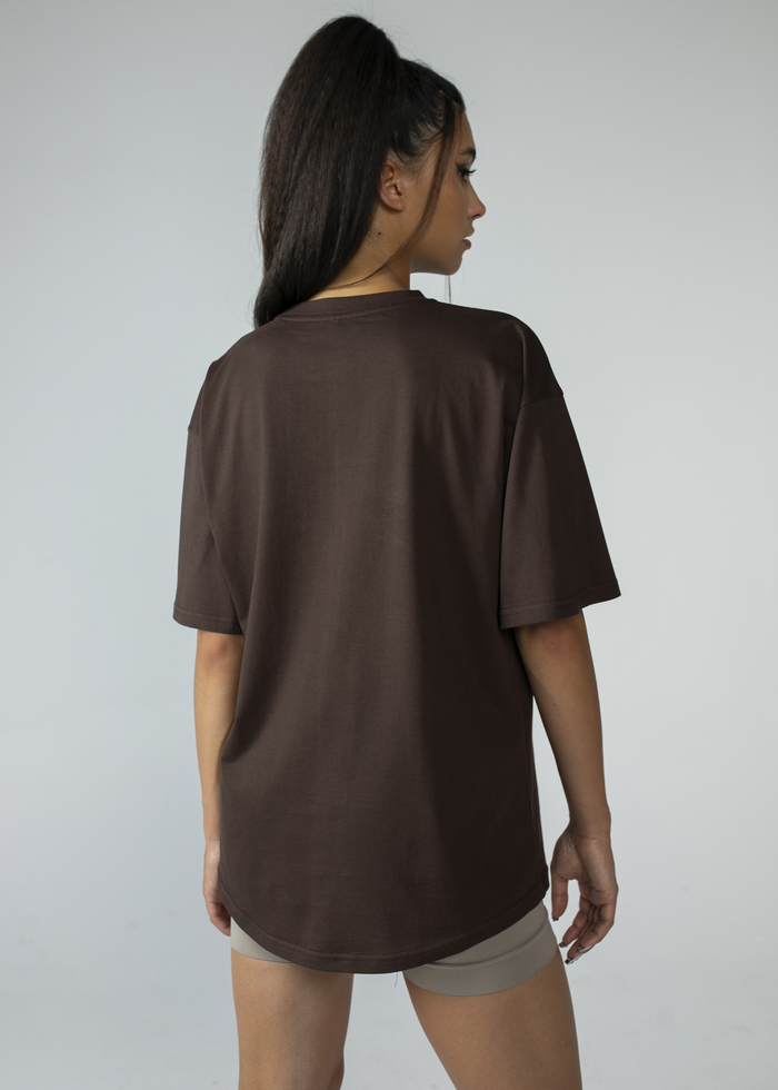 T-shirt Oversize (Dark Chocolate) 